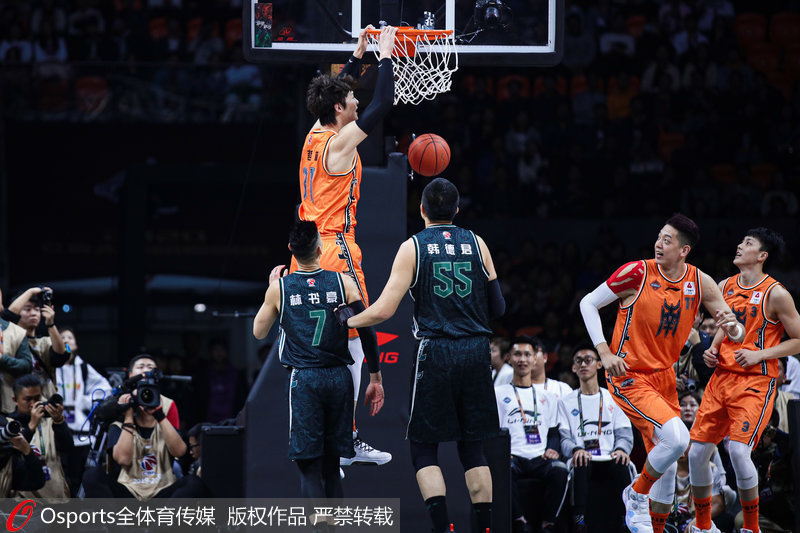 快船鏖战山西队，王哲林带队取胜